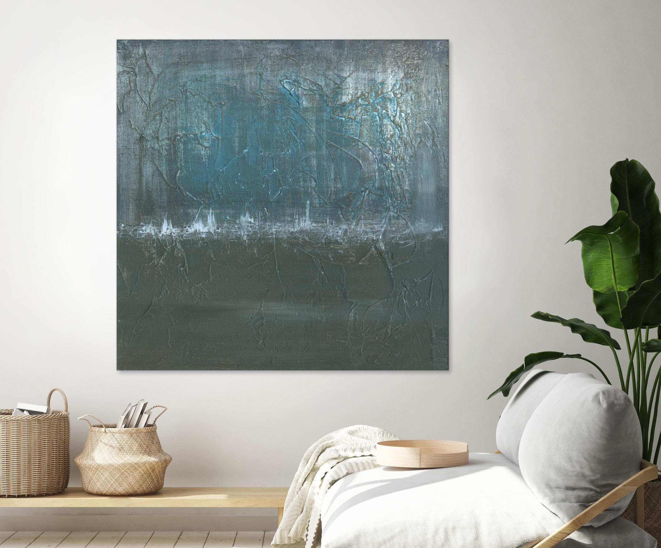 Silver of Twilight by Matt Leblanc on GIANT ART - grey abstract