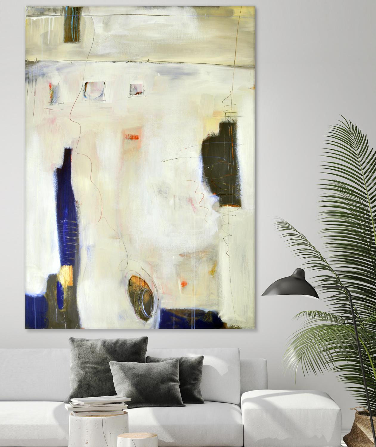 Unwind II by Mark Pulliam on GIANT ART - blue abstract