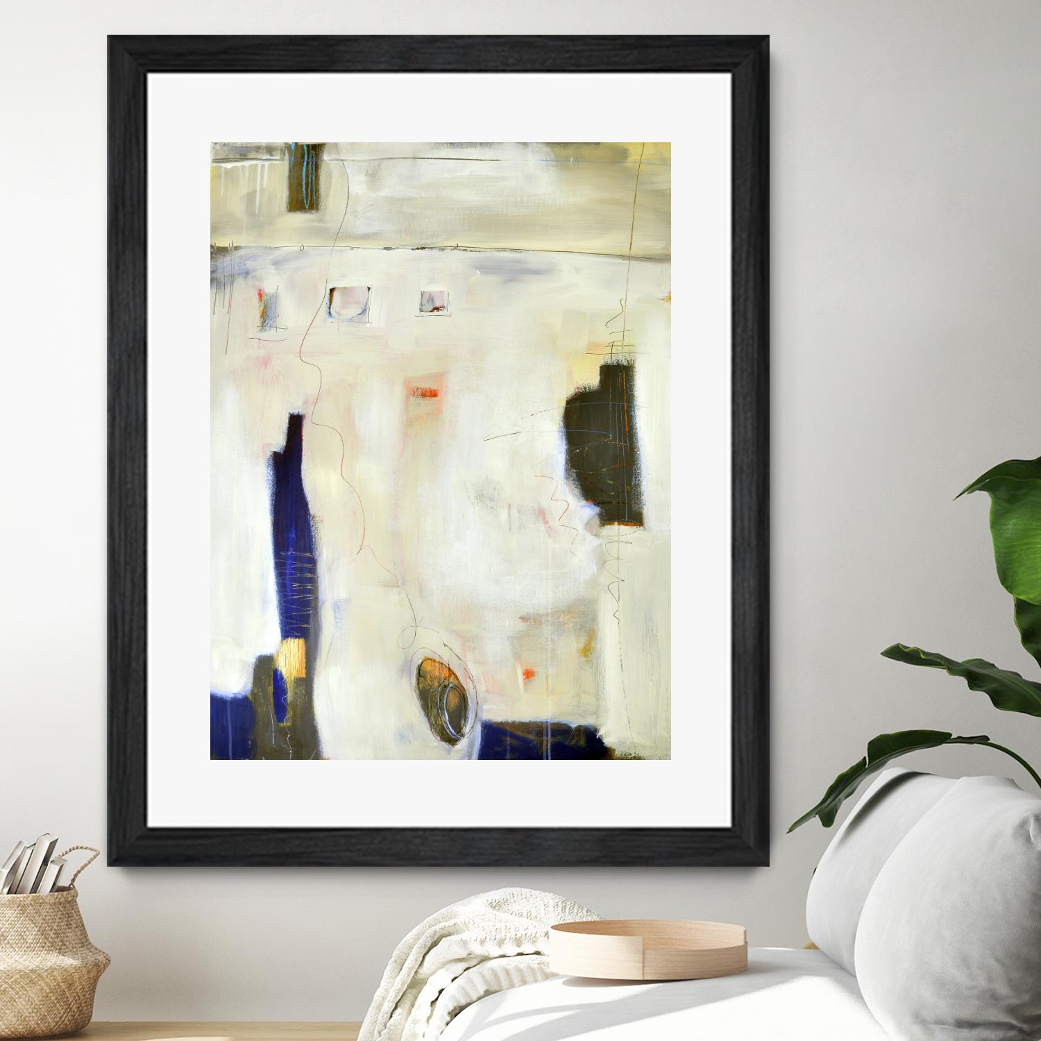 Unwind II by Mark Pulliam on GIANT ART - blue abstract