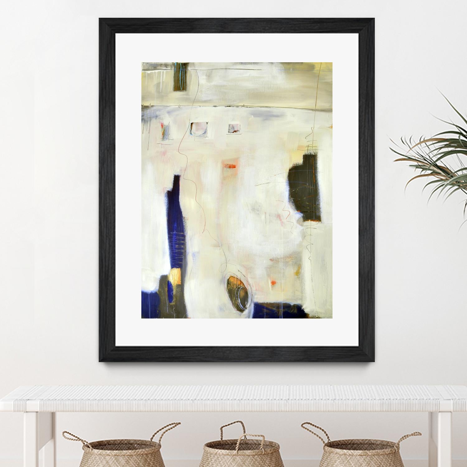 Unwind II by Mark Pulliam on GIANT ART - blue abstract