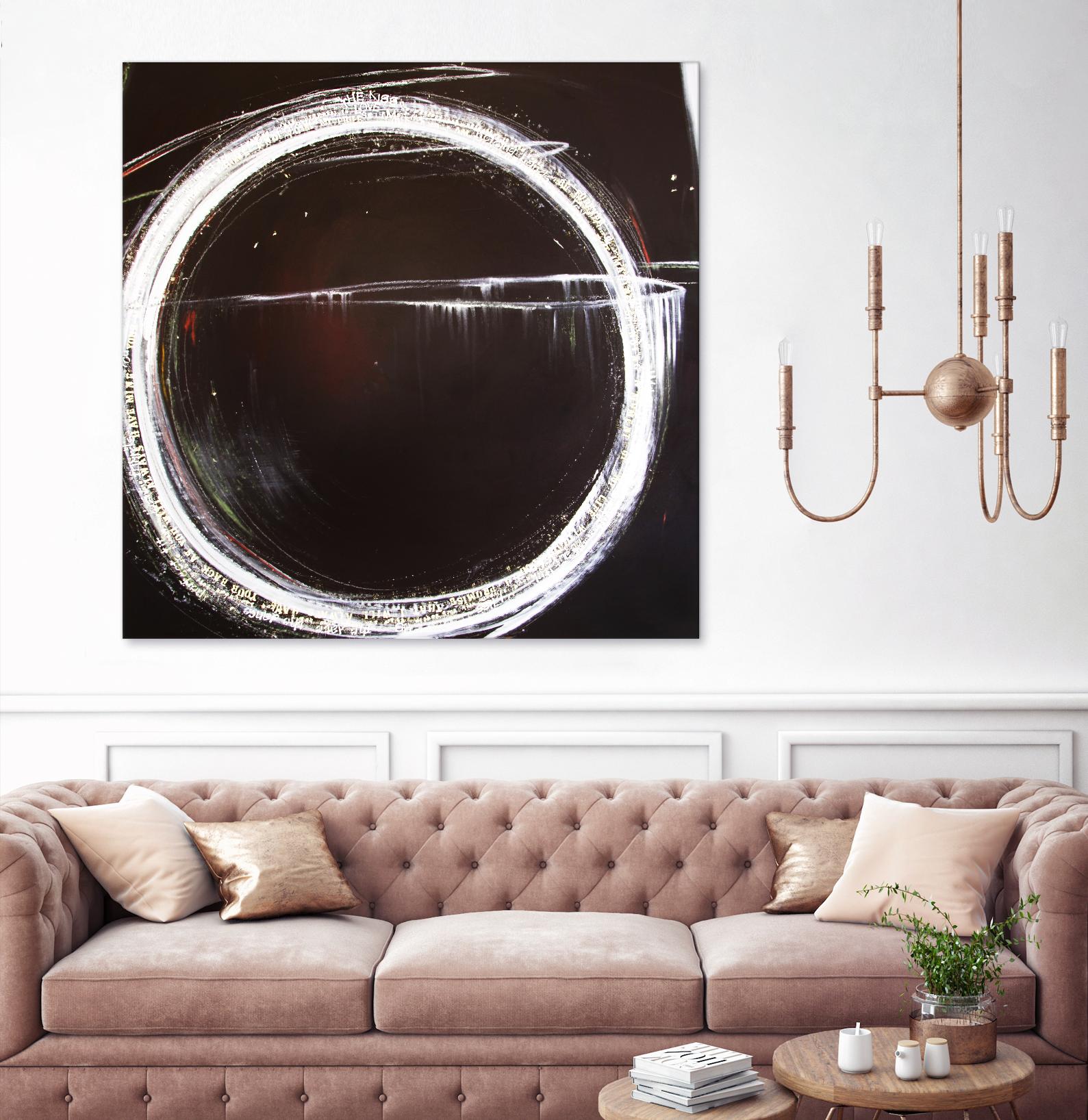 The Kiss by Mark Pulliam on GIANT ART - white abstract