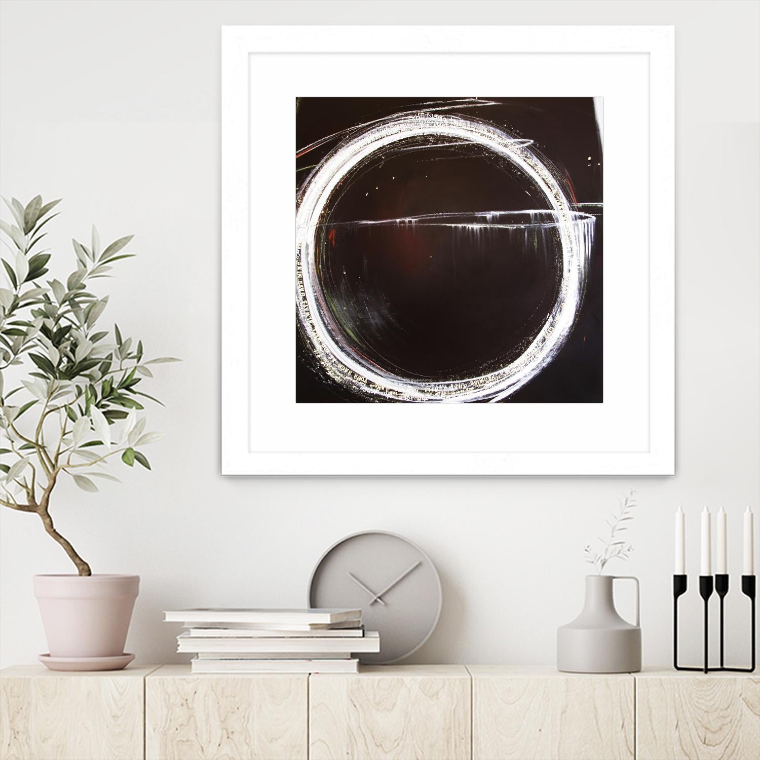 The Kiss by Mark Pulliam on GIANT ART - white abstract