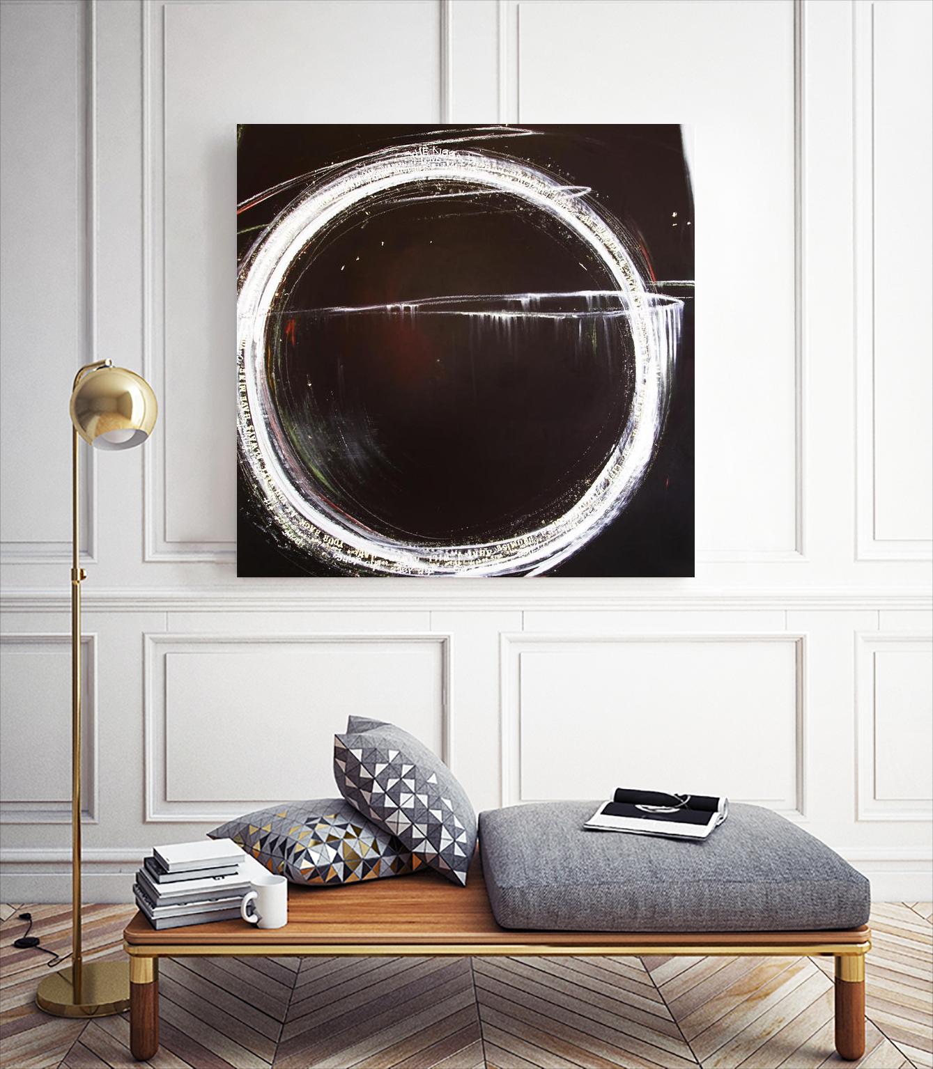 The Kiss by Mark Pulliam on GIANT ART - white abstract