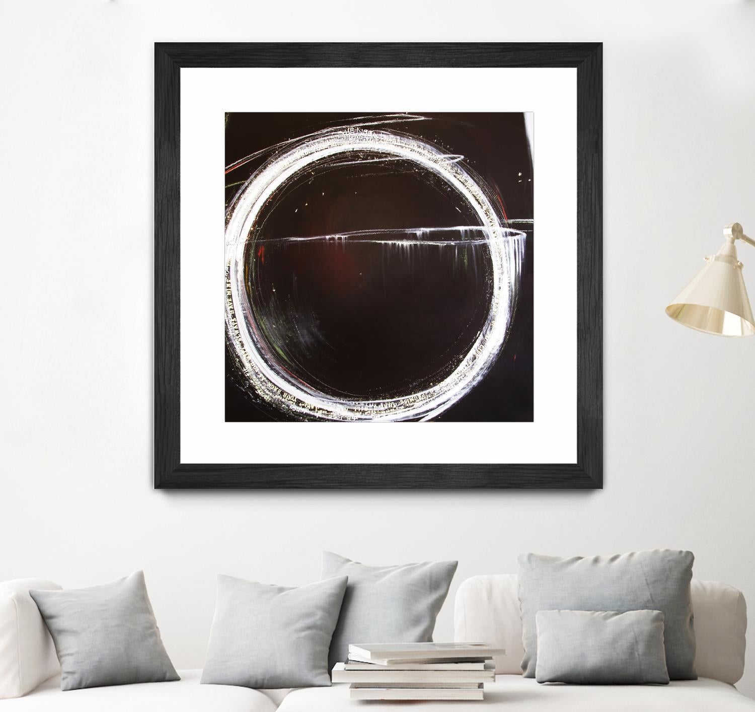 The Kiss by Mark Pulliam on GIANT ART - white abstract