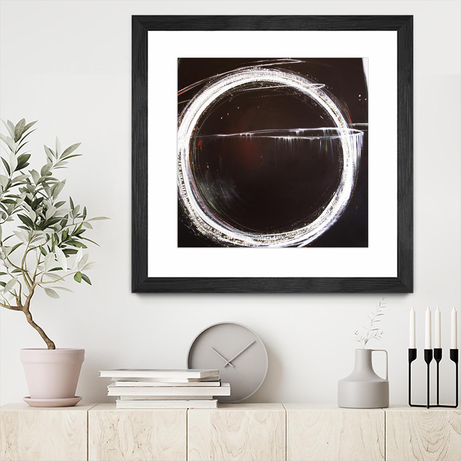 The Kiss by Mark Pulliam on GIANT ART - white abstract