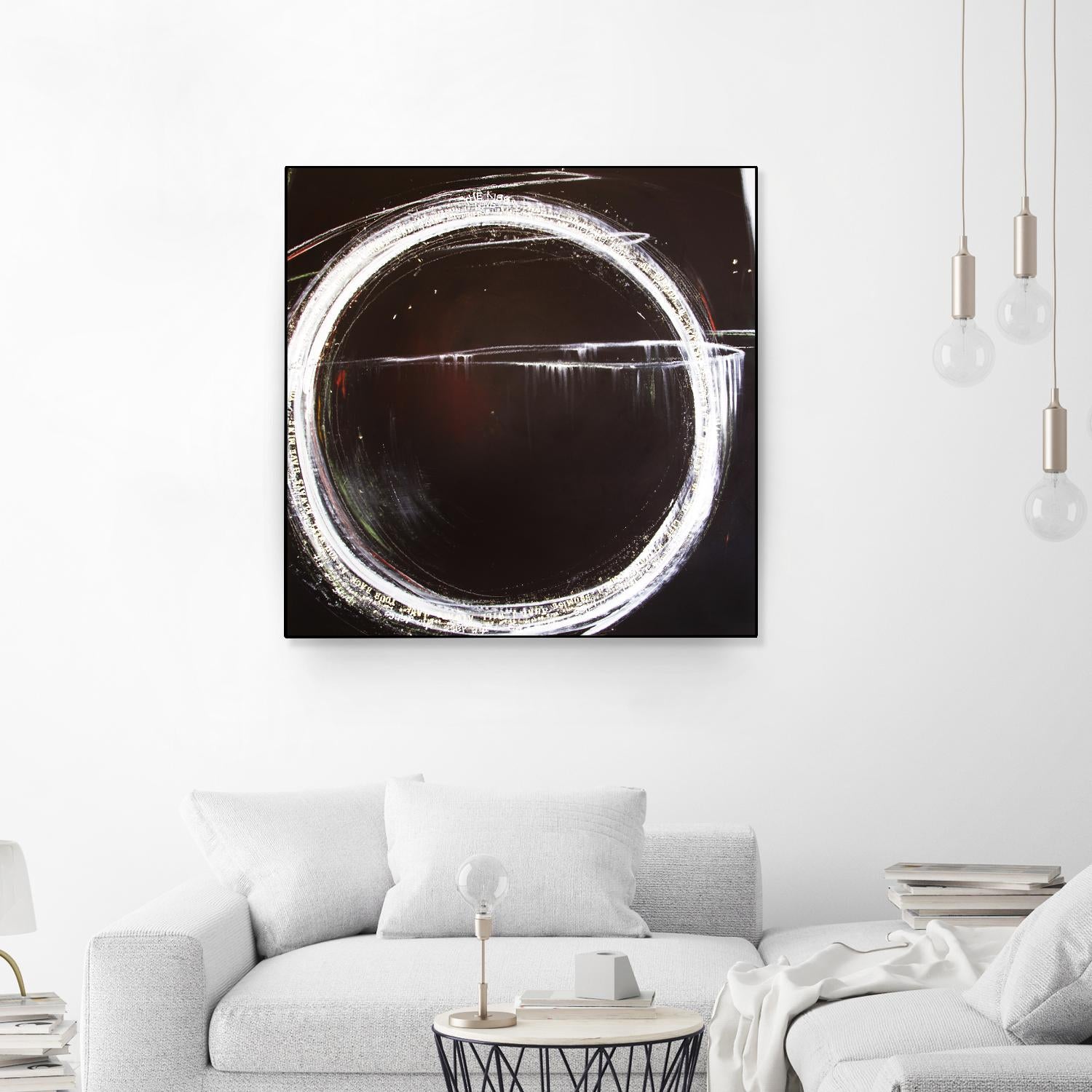 The Kiss by Mark Pulliam on GIANT ART - white abstract