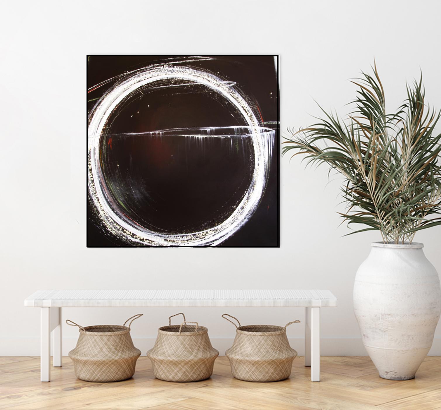 The Kiss by Mark Pulliam on GIANT ART - white abstract