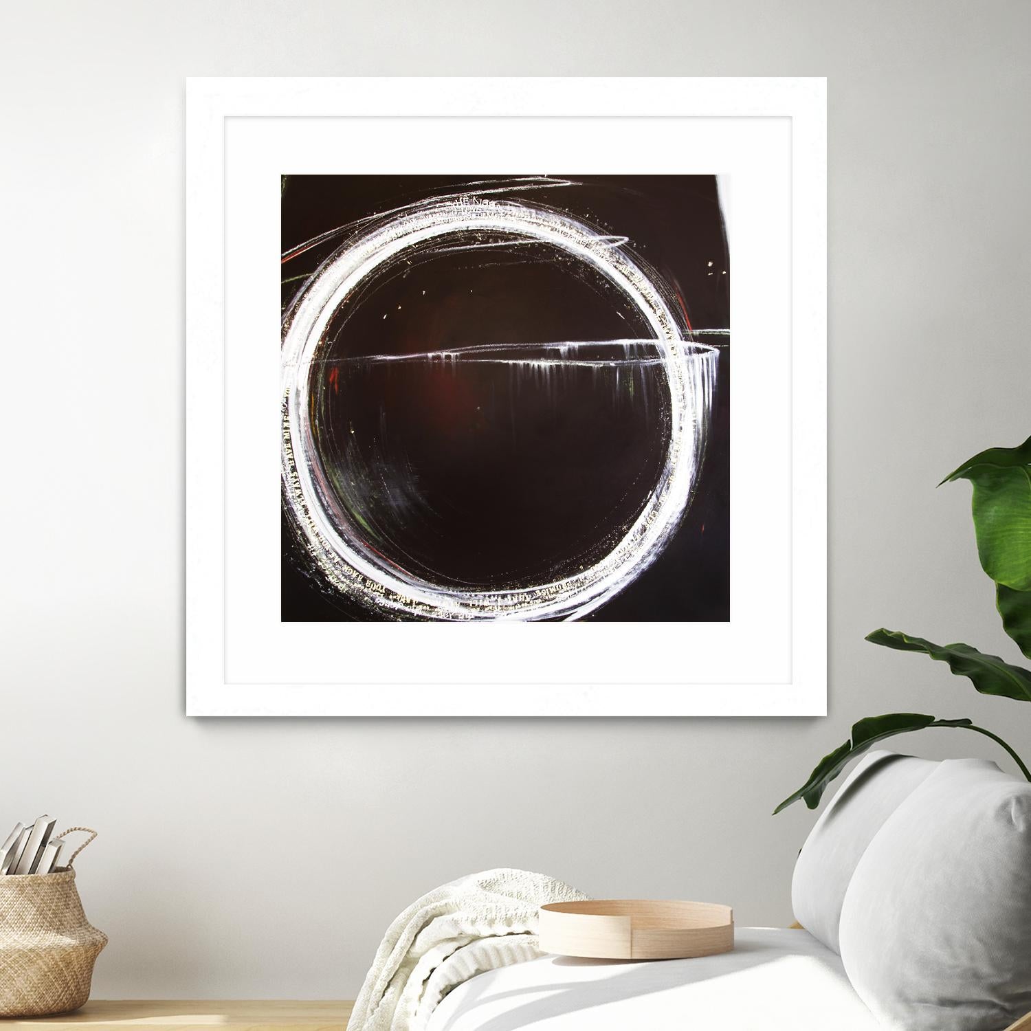 The Kiss by Mark Pulliam on GIANT ART - white abstract