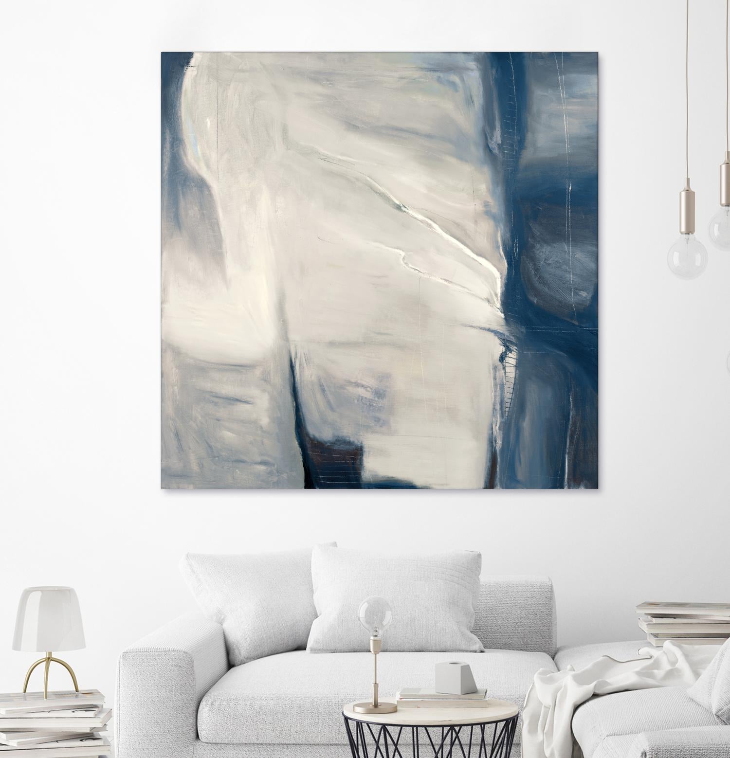 Serene by Mark Pulliam on GIANT ART - beige abstract
