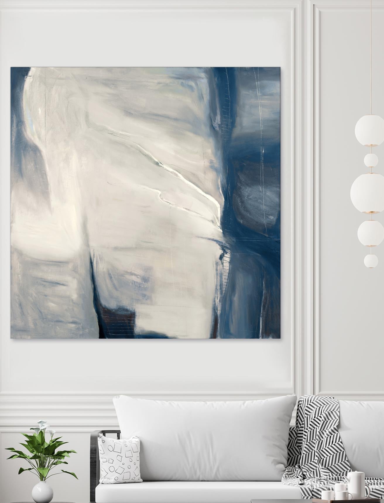 Serene by Mark Pulliam on GIANT ART - beige abstract