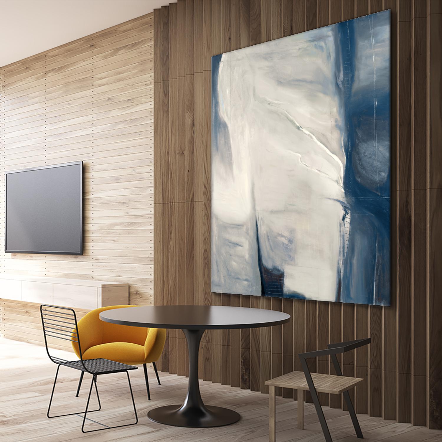 Serene by Mark Pulliam on GIANT ART - beige abstract