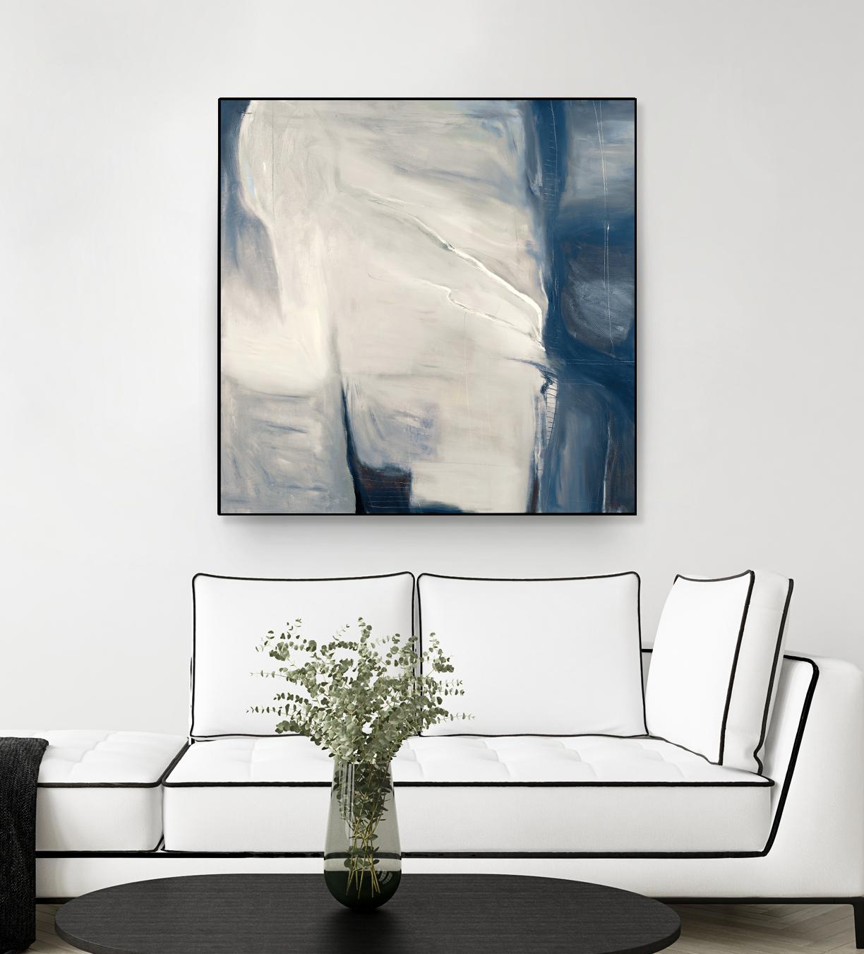 Serene by Mark Pulliam on GIANT ART - beige abstract