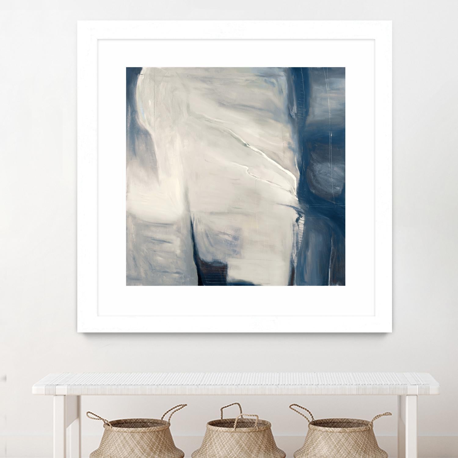 Serene by Mark Pulliam on GIANT ART - beige abstract