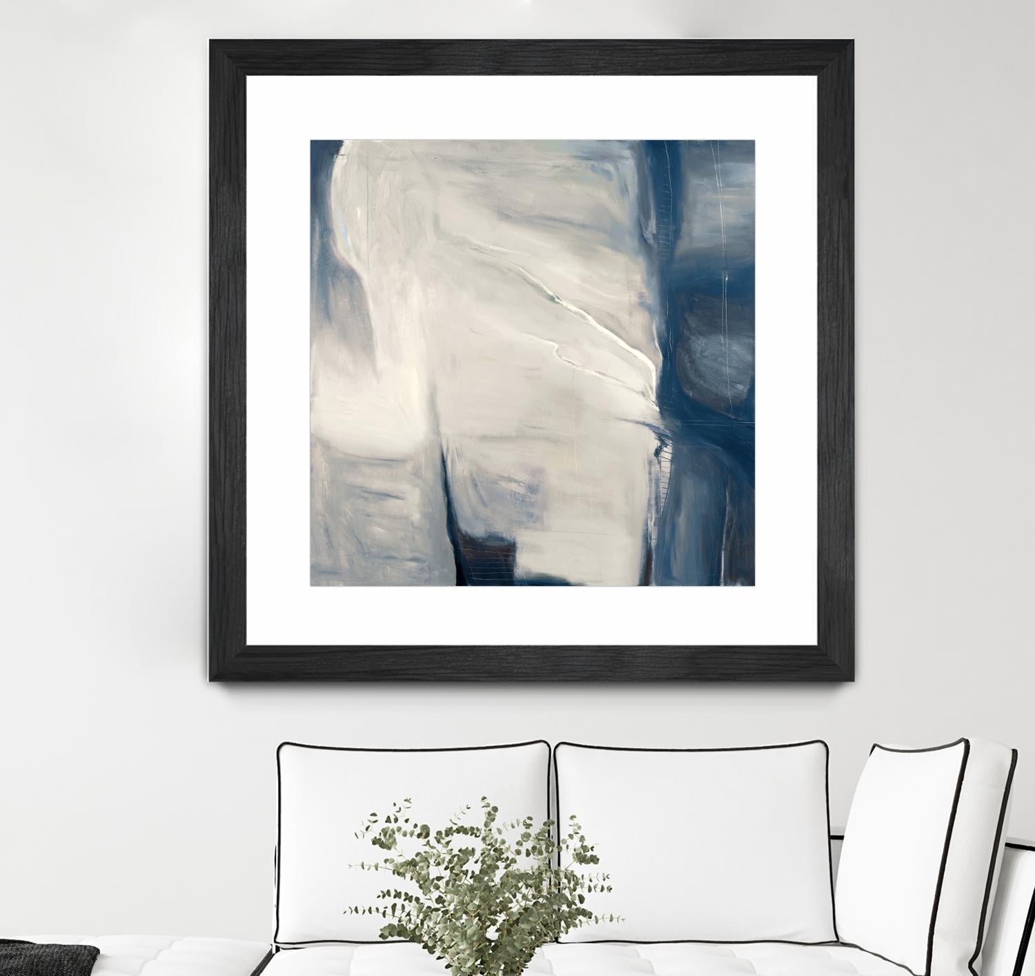 Serene by Mark Pulliam on GIANT ART - beige abstract