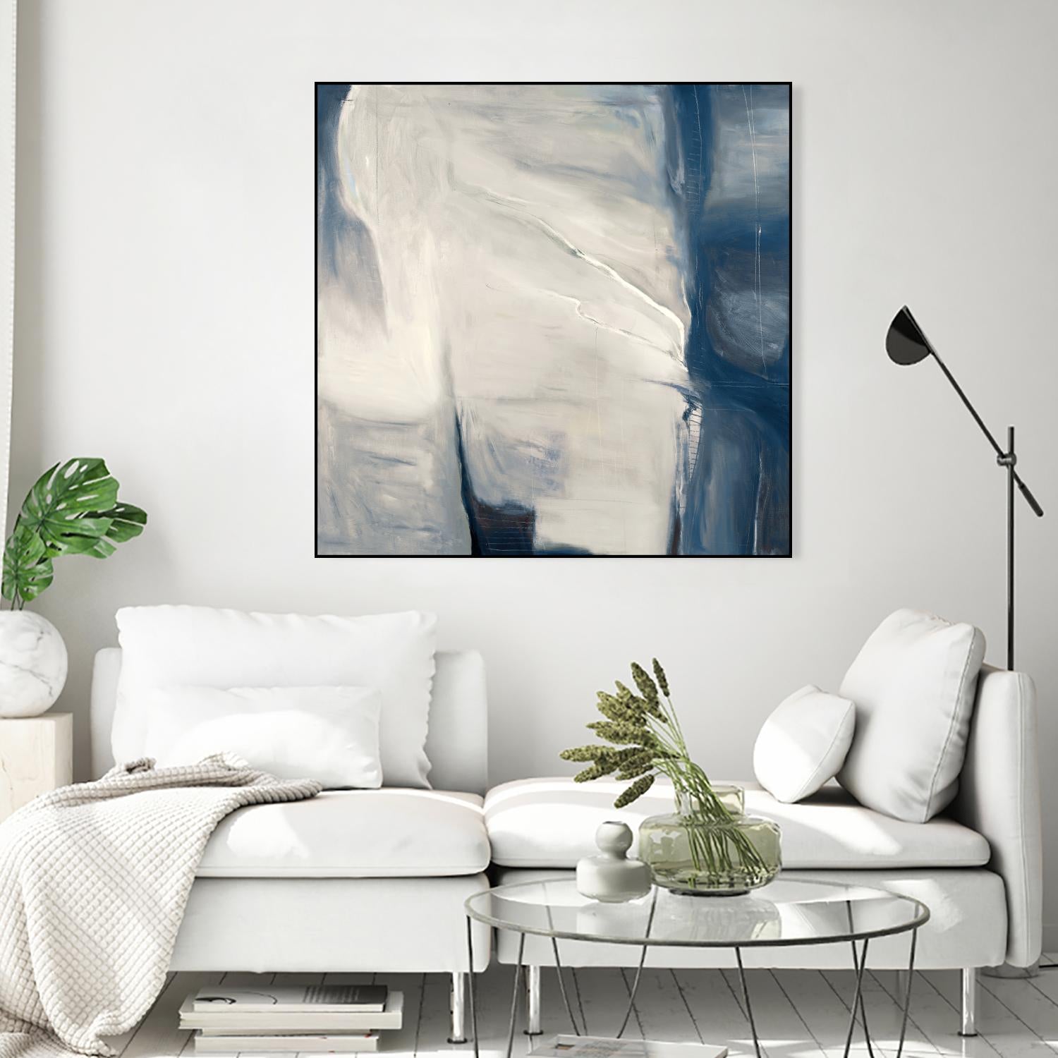 Serene by Mark Pulliam on GIANT ART - beige abstract