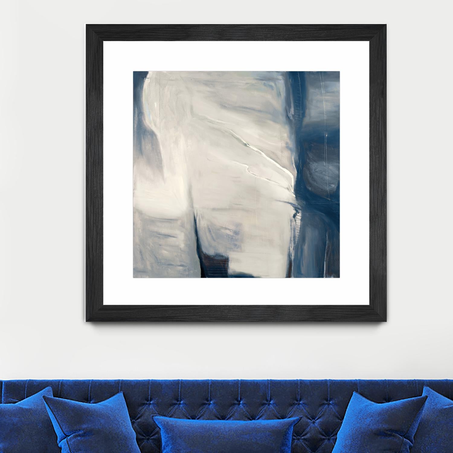Serene by Mark Pulliam on GIANT ART - beige abstract