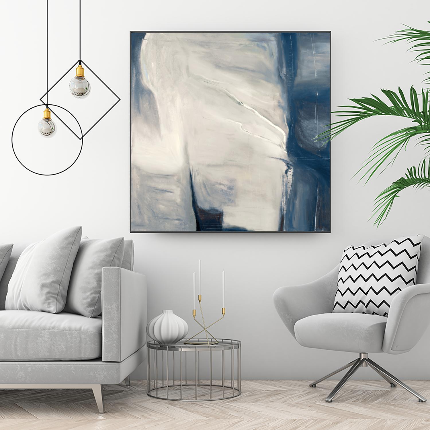 Serene by Mark Pulliam on GIANT ART - beige abstract