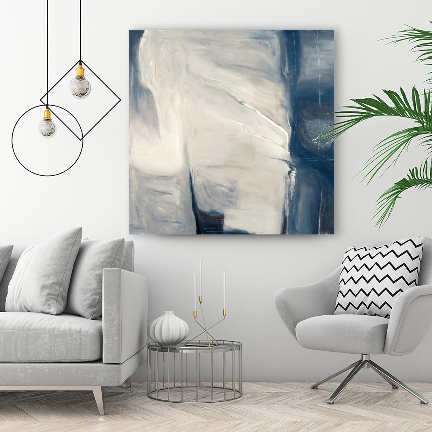 Serene by Mark Pulliam on GIANT ART - beige abstract