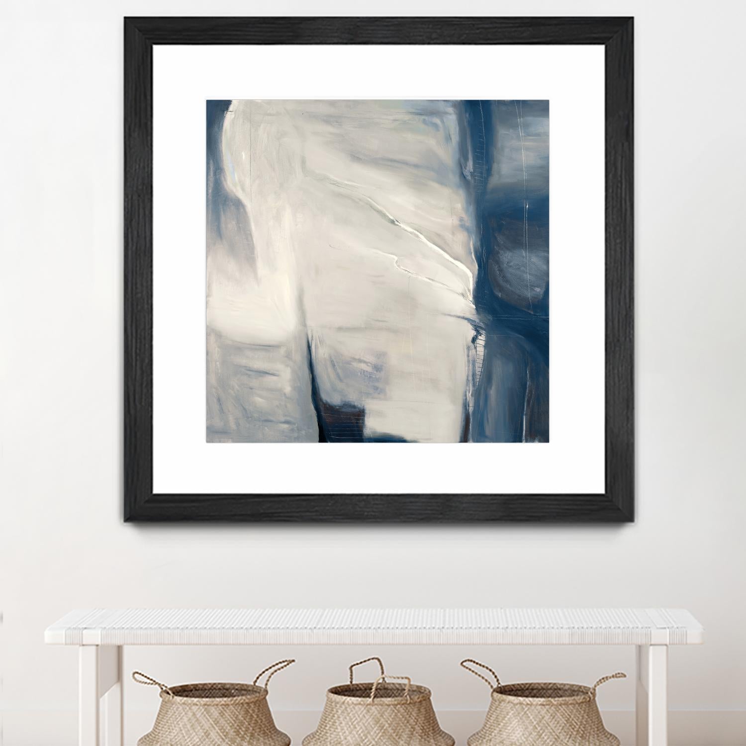 Serene by Mark Pulliam on GIANT ART - beige abstract