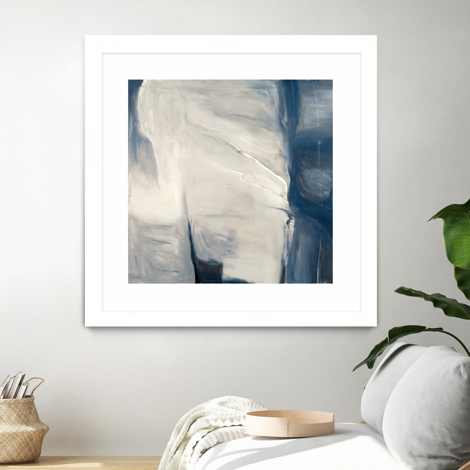 Serene by Mark Pulliam on GIANT ART - beige abstract