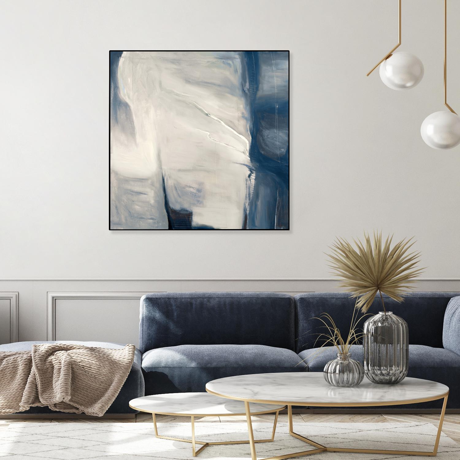 Serene by Mark Pulliam on GIANT ART - beige abstract