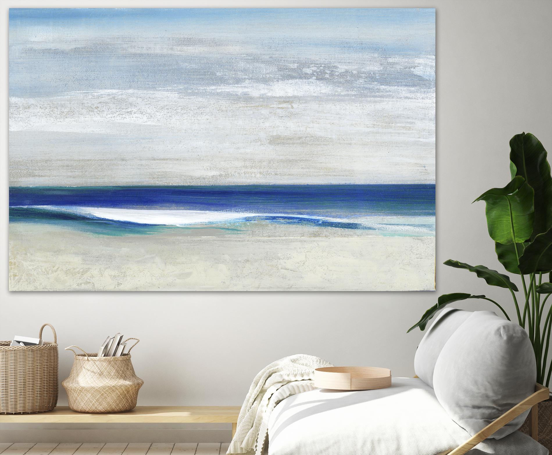 Summers End by Maya Woods on GIANT ART - beige abstract