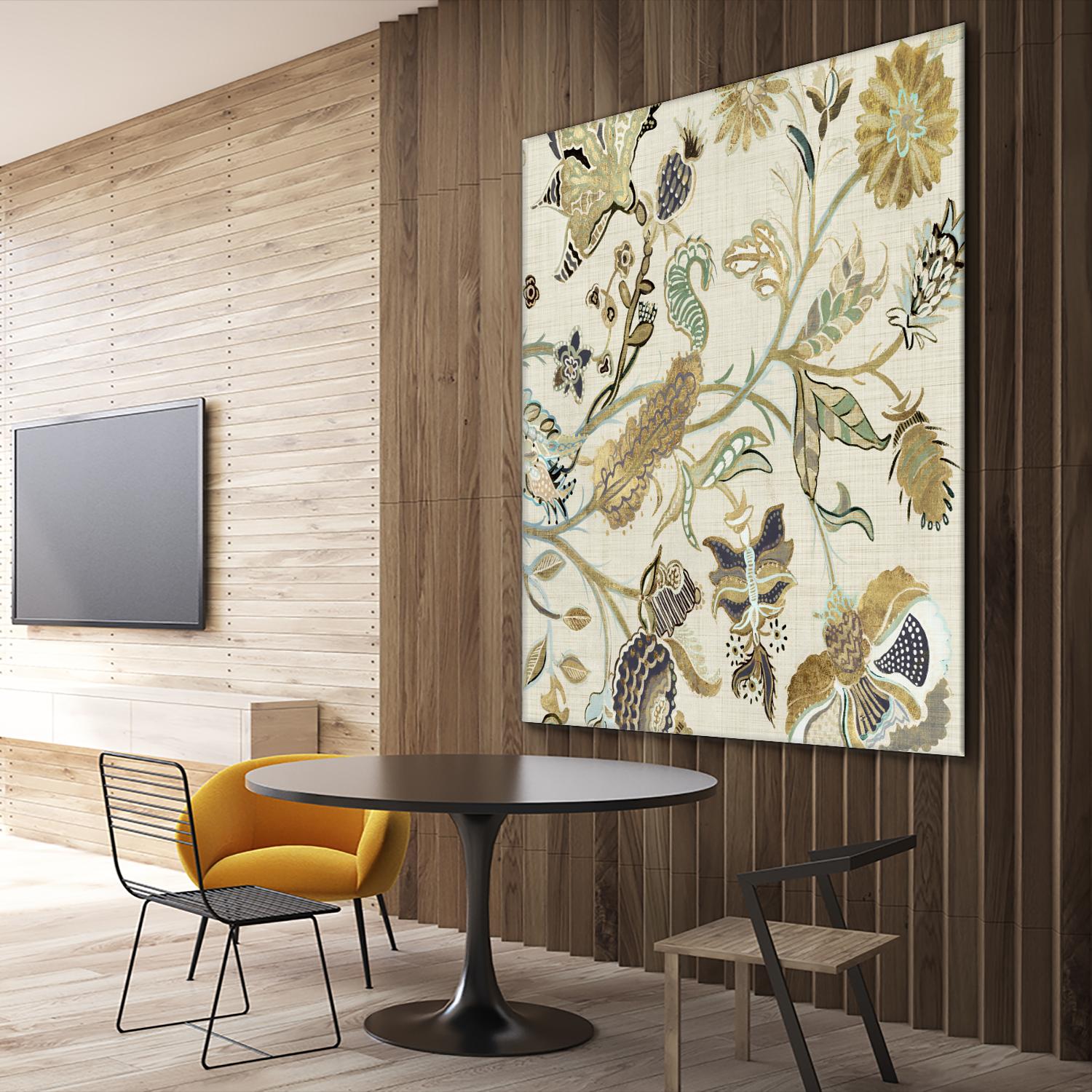 Mythos I by Maya Woods on GIANT ART - brown floral