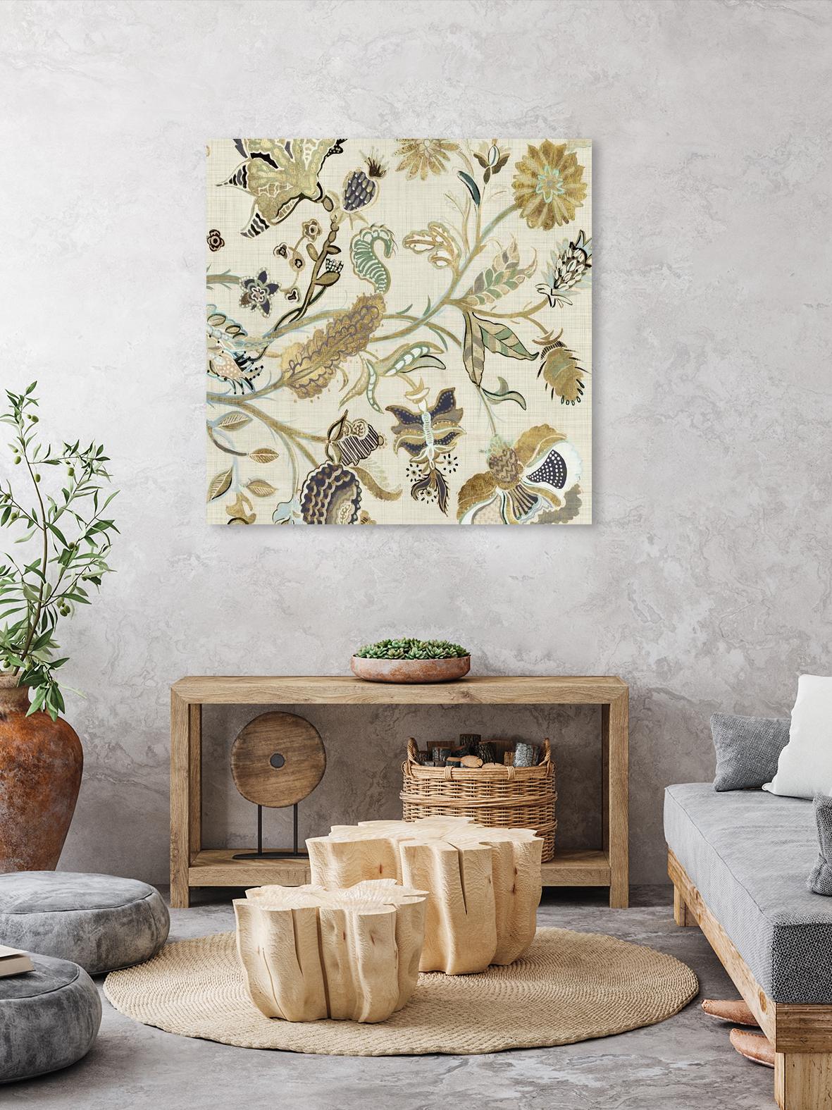Mythos I by Maya Woods on GIANT ART - brown floral