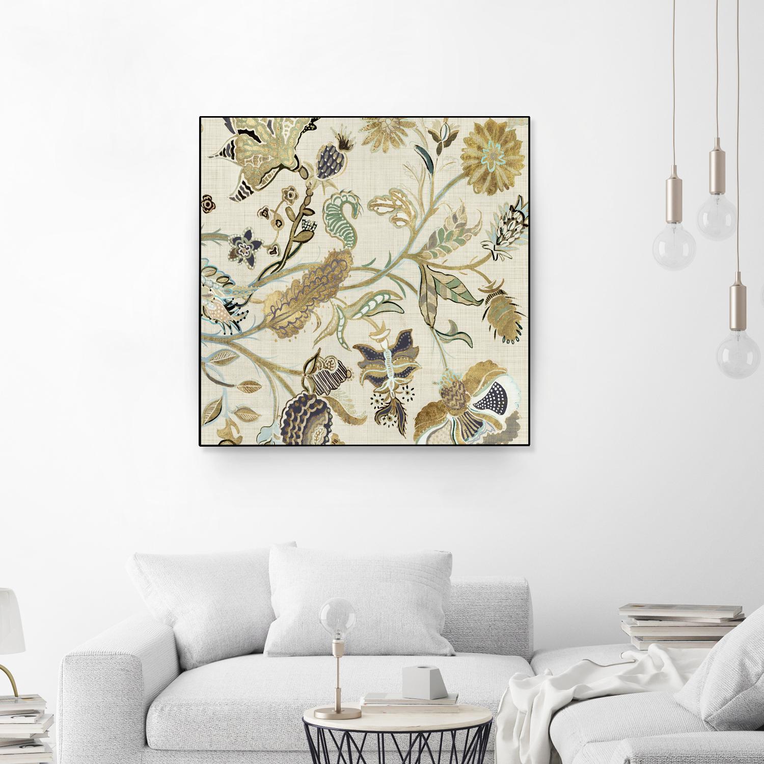 Mythos I by Maya Woods on GIANT ART - brown floral