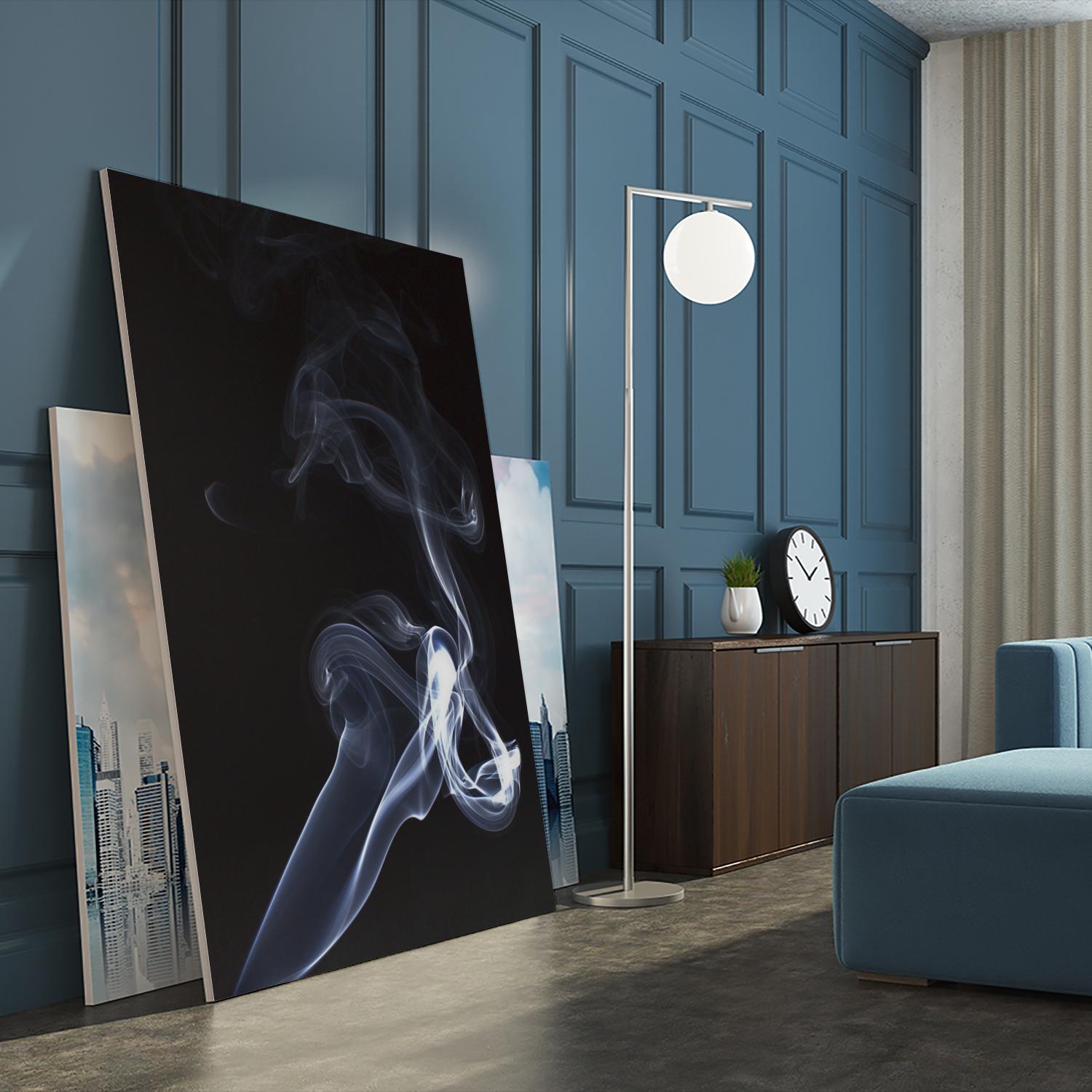 Steel Smoked and Grey by Martin Smith on GIANT ART - white abstract