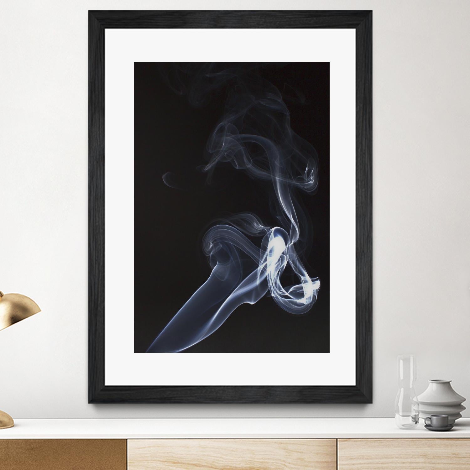 Steel Smoked and Grey by Martin Smith on GIANT ART - white abstract