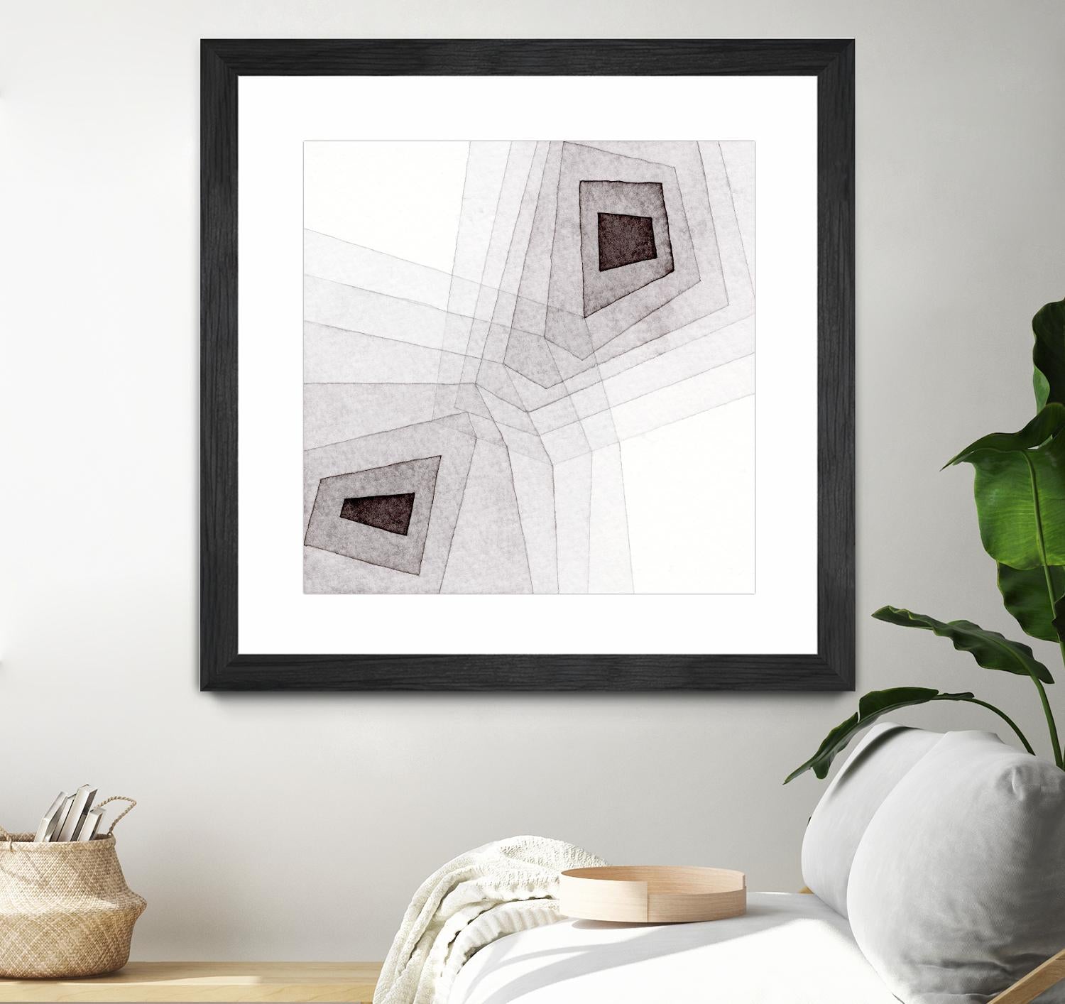 Meld III by Nikki Galapon on GIANT ART - white contemporary