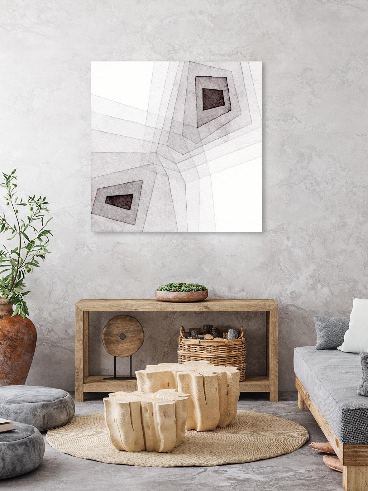 Meld III by Nikki Galapon on GIANT ART - white contemporary