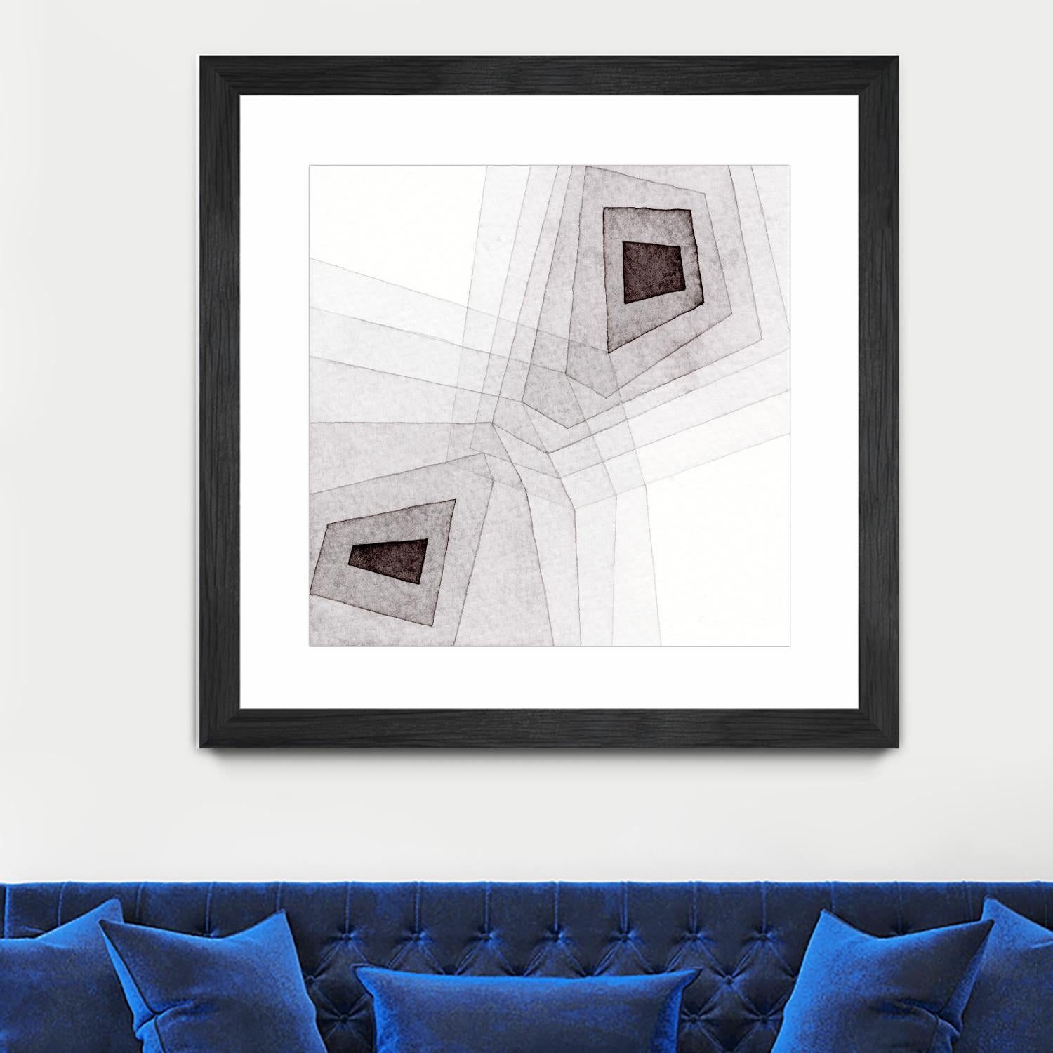 Meld III by Nikki Galapon on GIANT ART - white contemporary