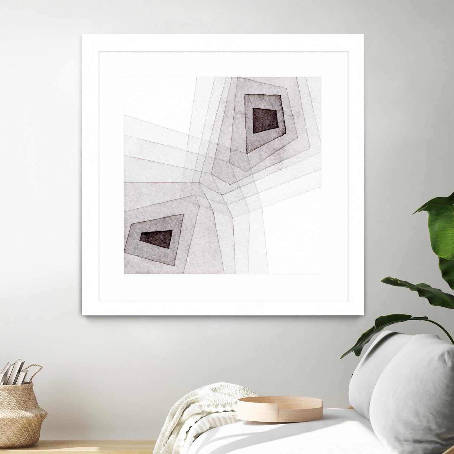 Meld III by Nikki Galapon on GIANT ART - white contemporary