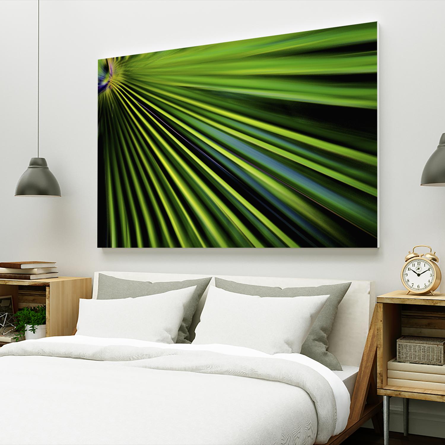 Tropical Bliss II by Norm Stelfox on GIANT ART - green photo art