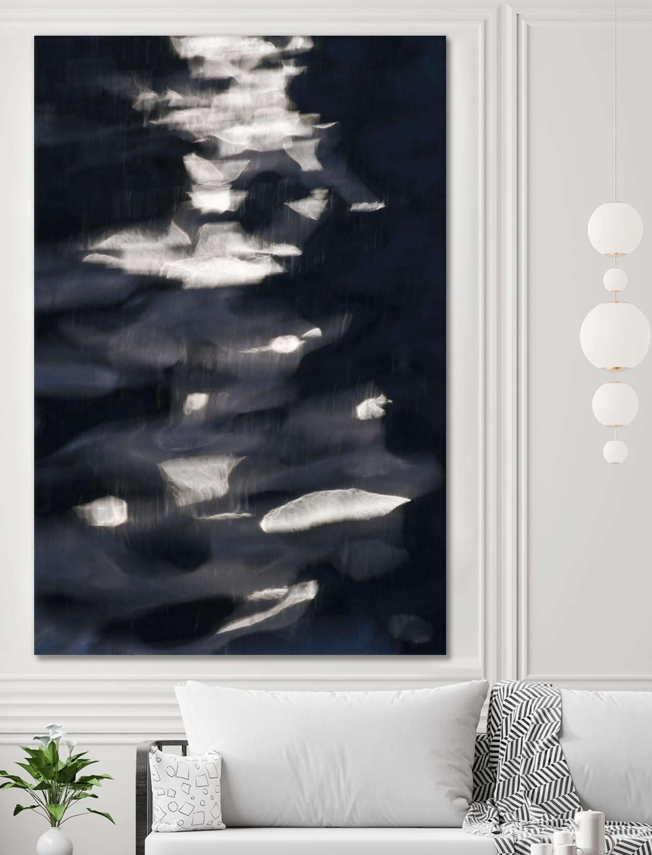 Black Water I by Norm Stelfox on GIANT ART - white abstract