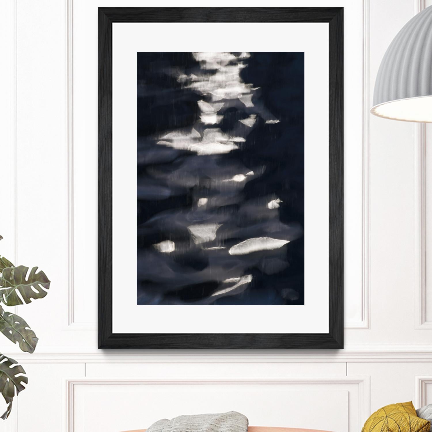 Black Water I by Norm Stelfox on GIANT ART - white abstract