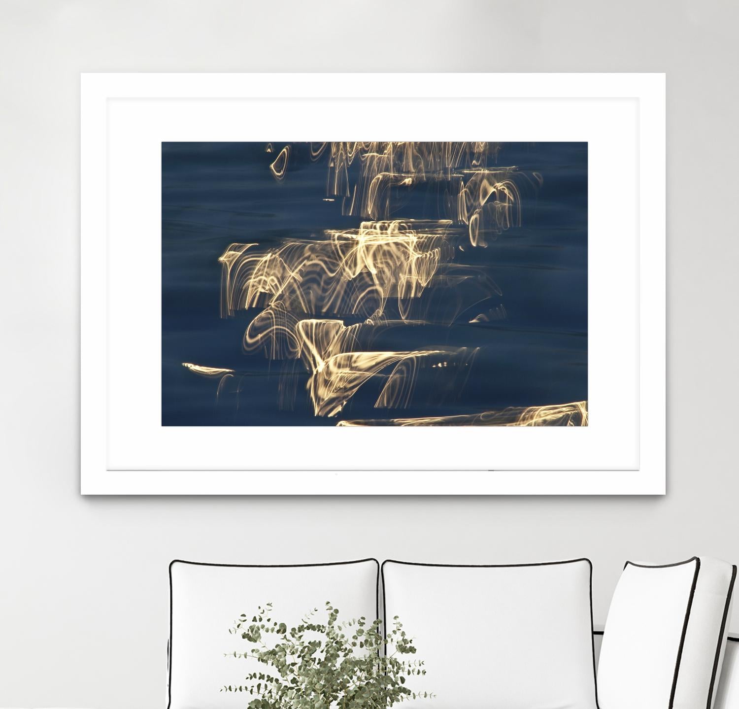 Dancing Light by Norm Stelfox on GIANT ART - beige abstract