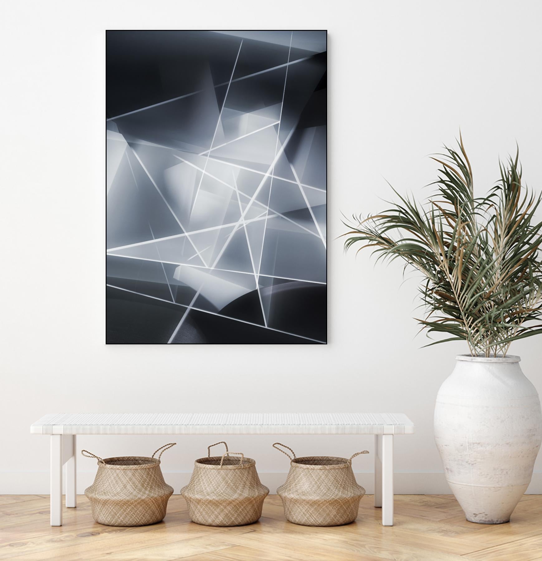 Feeling in the 80's by Norm Stelfox on GIANT ART - black abstract