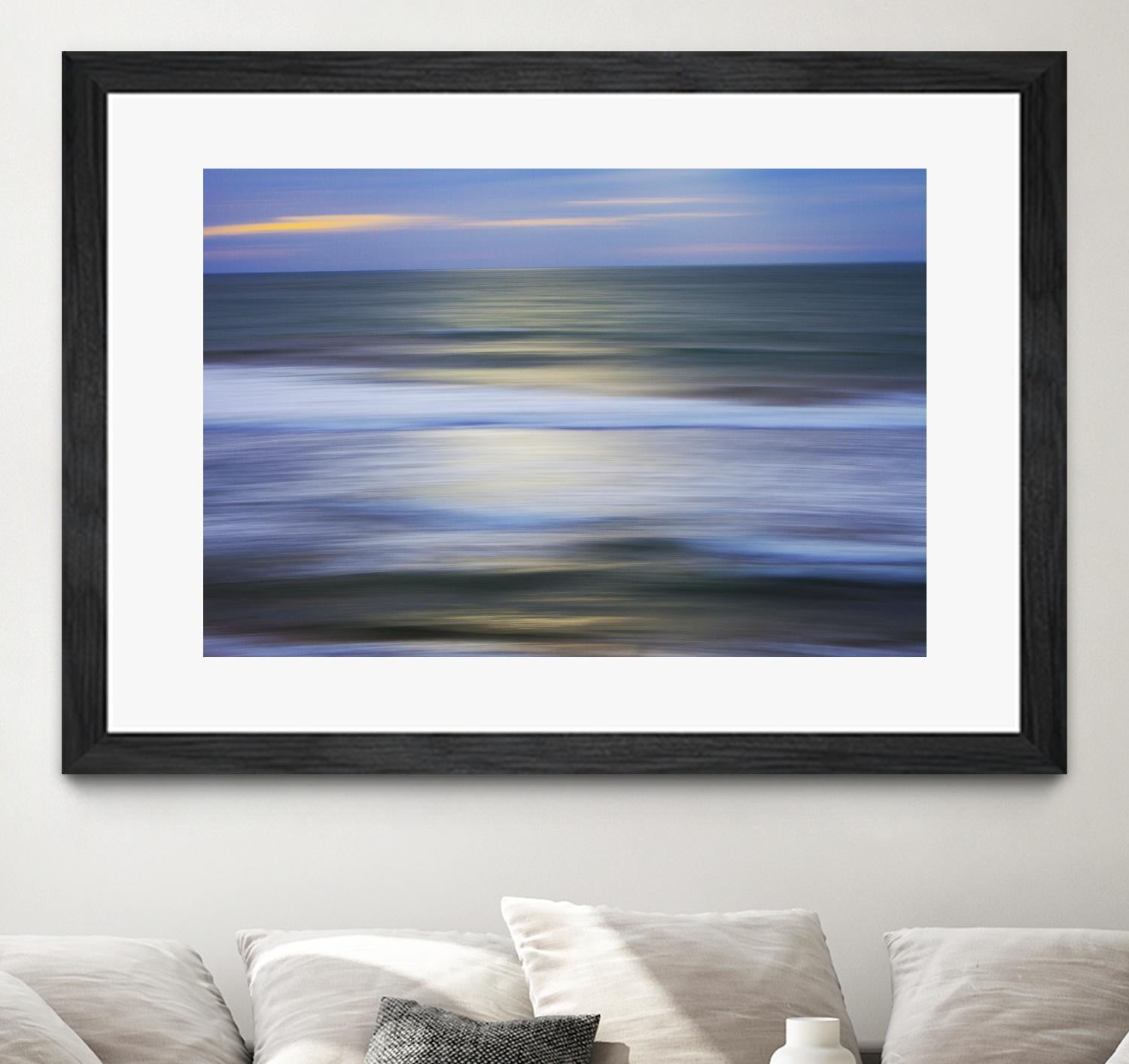 Mythical Wave by Norm Stelfox on GIANT ART - blue abstract