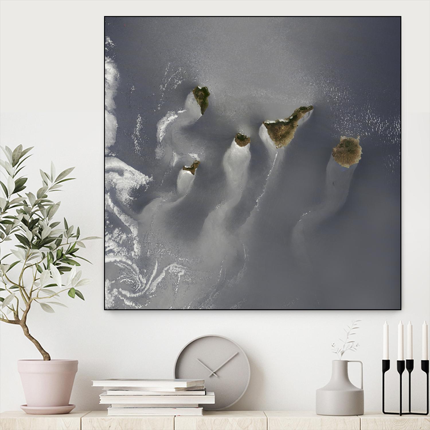 Canary Islands by Norm Stelfox on GIANT ART - green photo art