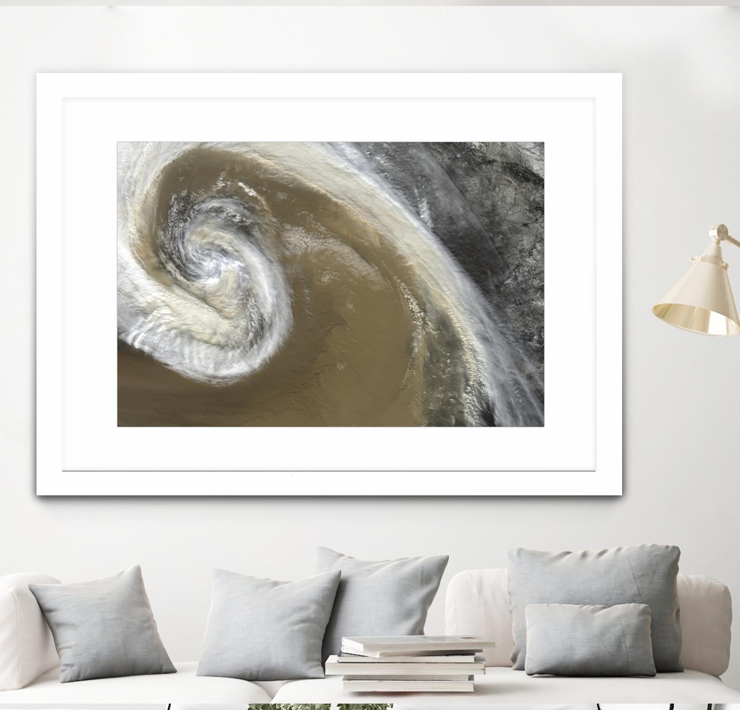 Typhoon by Norm Stelfox on GIANT ART - grey abstract