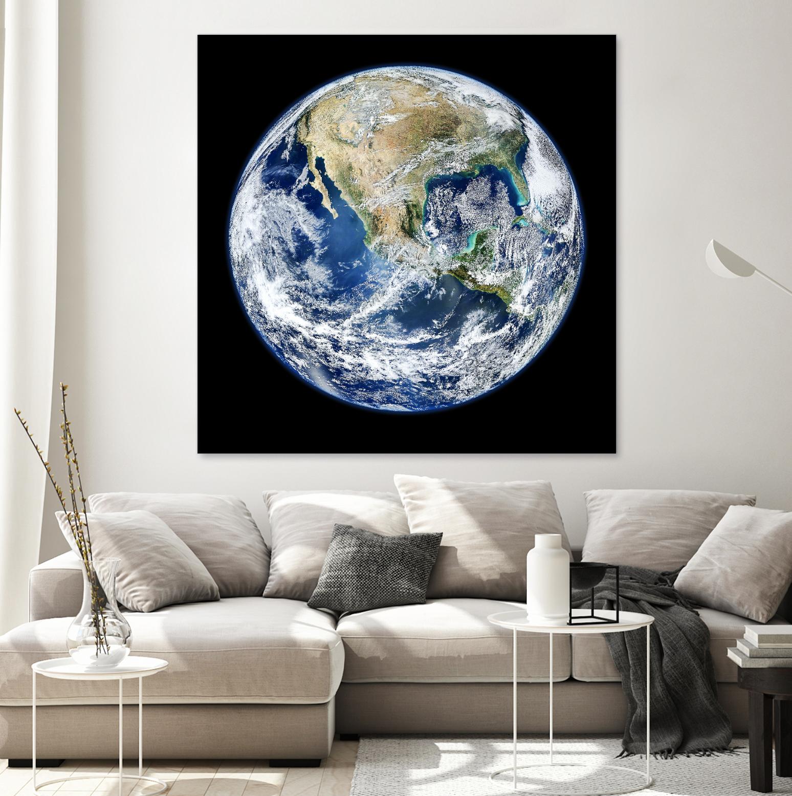Earth by Norm Stelfox on GIANT ART - black contemporary