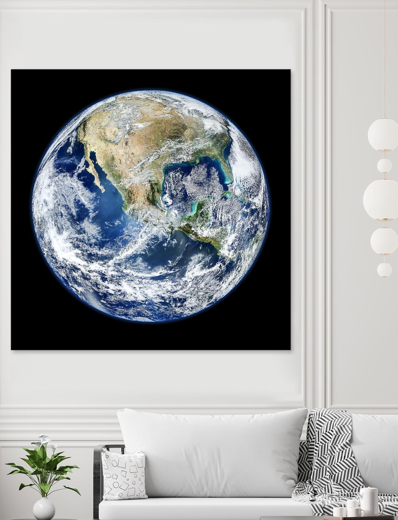Earth by Norm Stelfox on GIANT ART - black contemporary