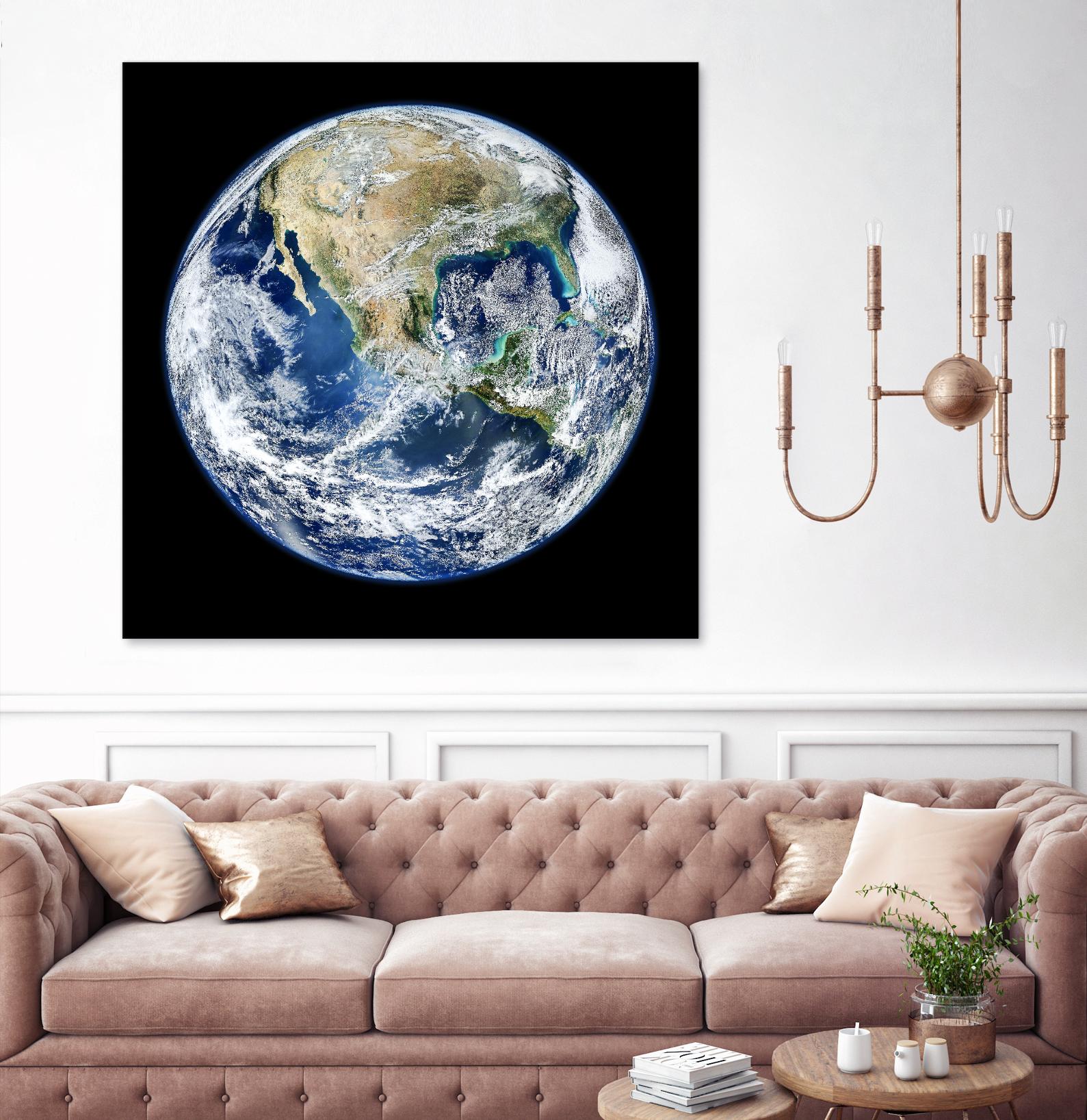 Earth by Norm Stelfox on GIANT ART - black contemporary