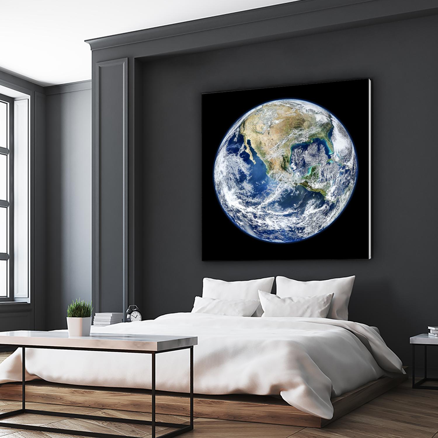 Earth by Norm Stelfox on GIANT ART - black contemporary