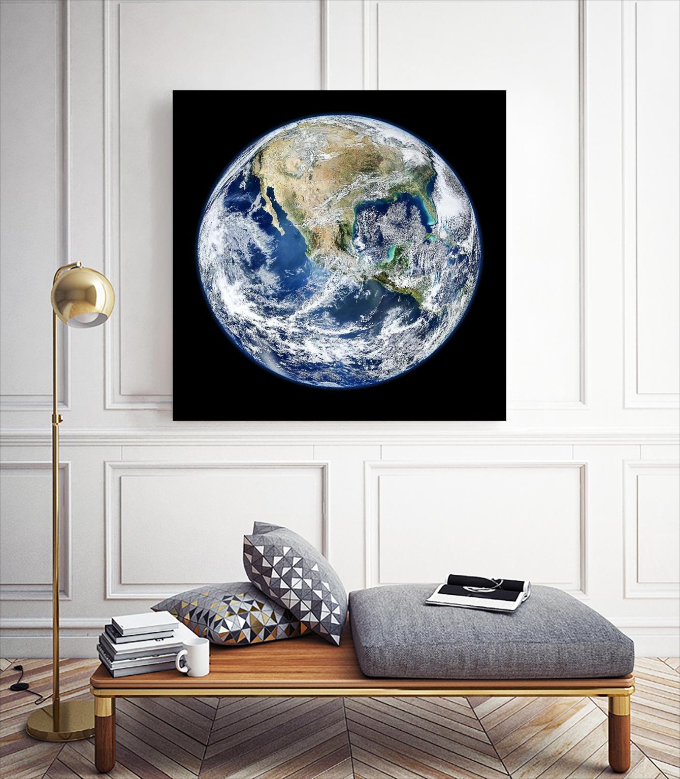 Earth by Norm Stelfox on GIANT ART - black contemporary