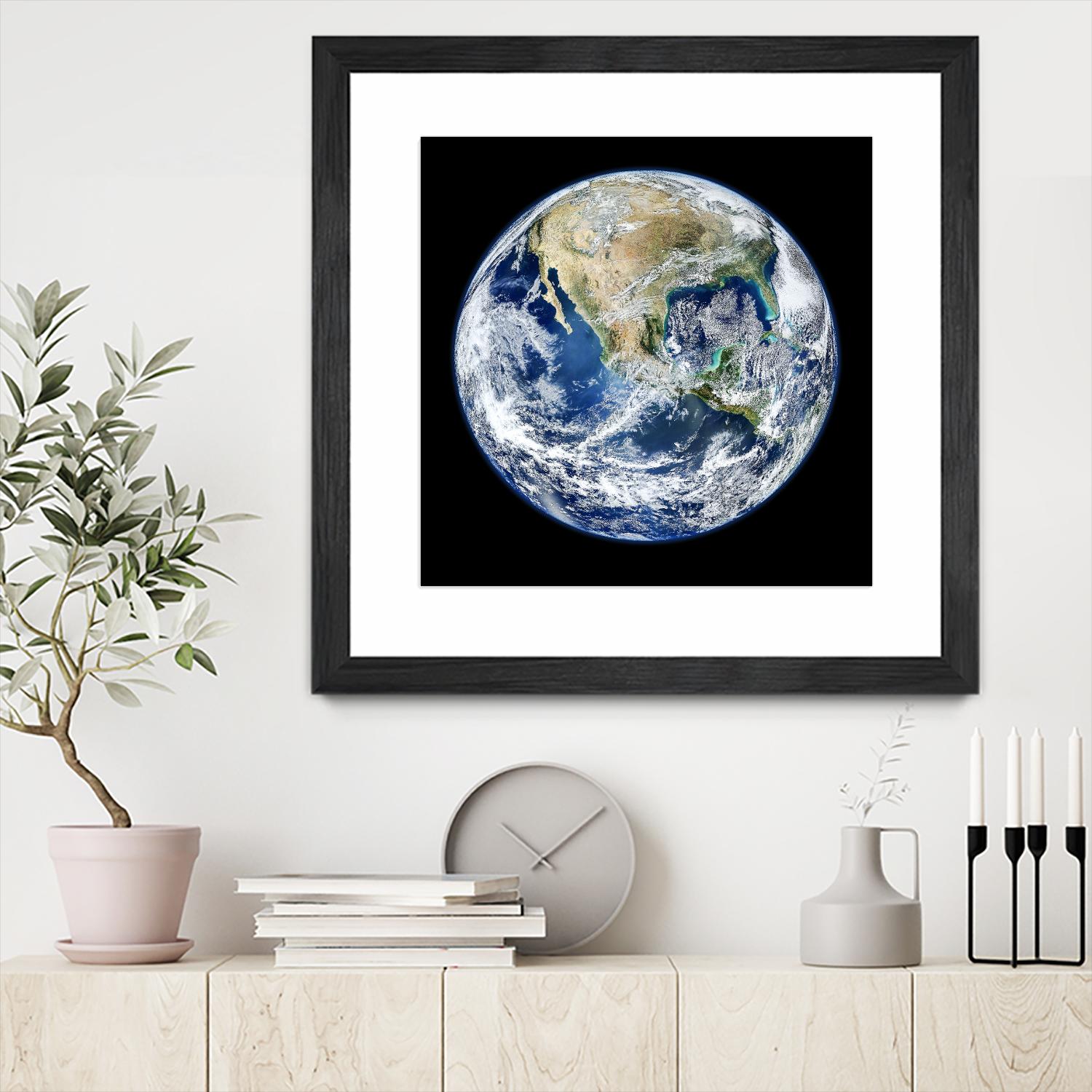 Earth by Norm Stelfox on GIANT ART - black contemporary