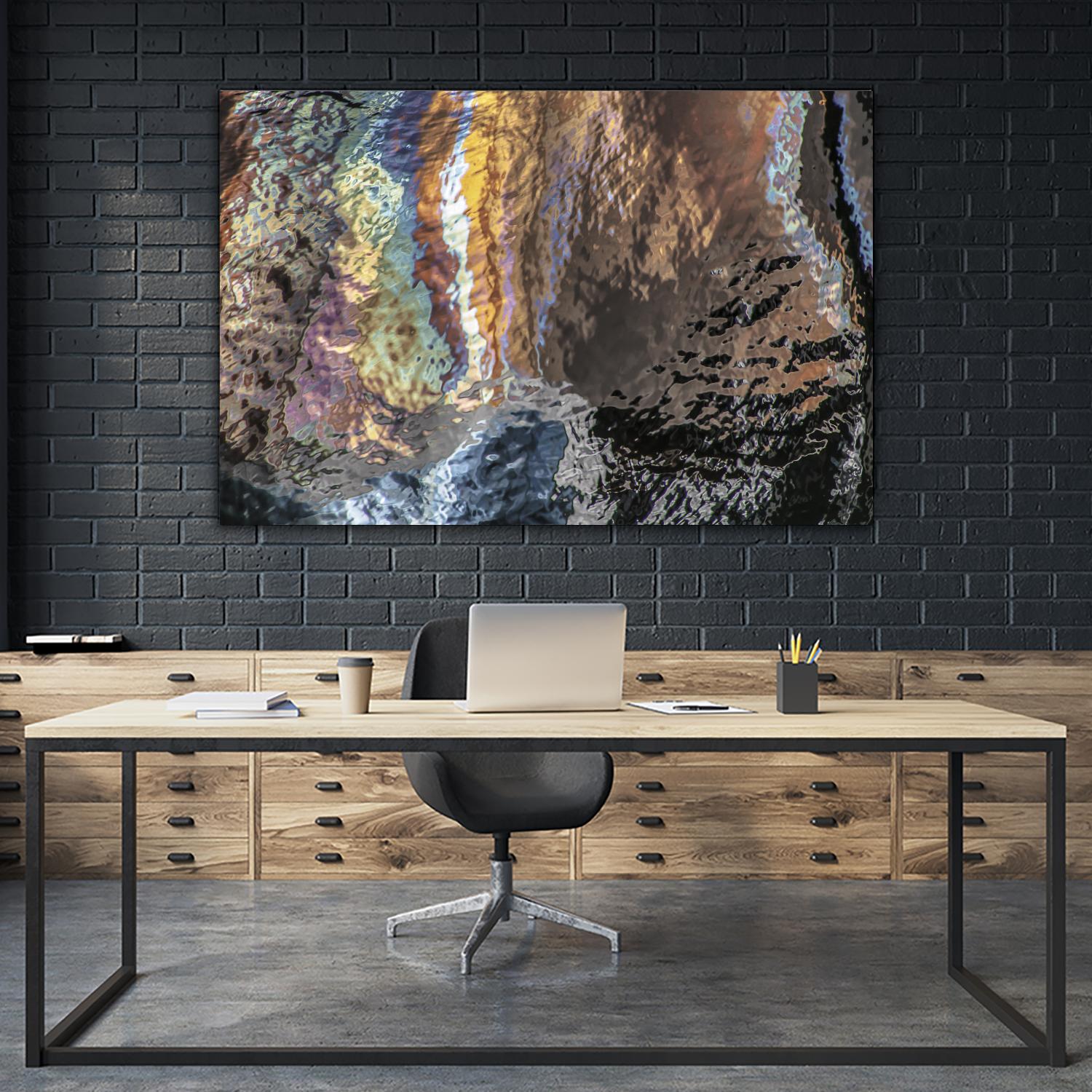 Burnish II by Norm Stelfox on GIANT ART - black nature